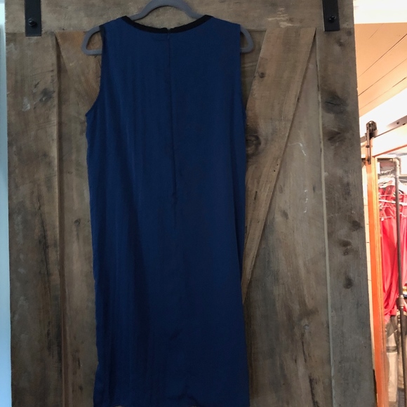 Kenneth Cole- Blue/Black dress (medium) - Picture 3 of 4